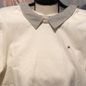 Tommy Hilfiger long sleeved light sweater sz L d19